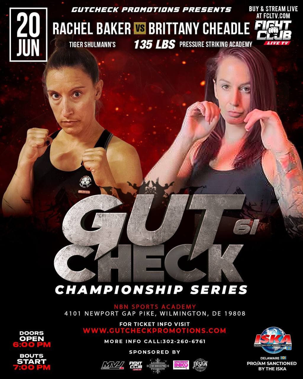Rachel Baker vs Brittany Cheadle