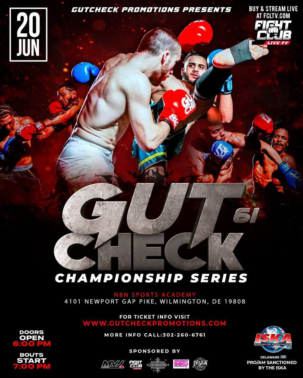 Gut Check Championship Series 61 | June 20th, 2026