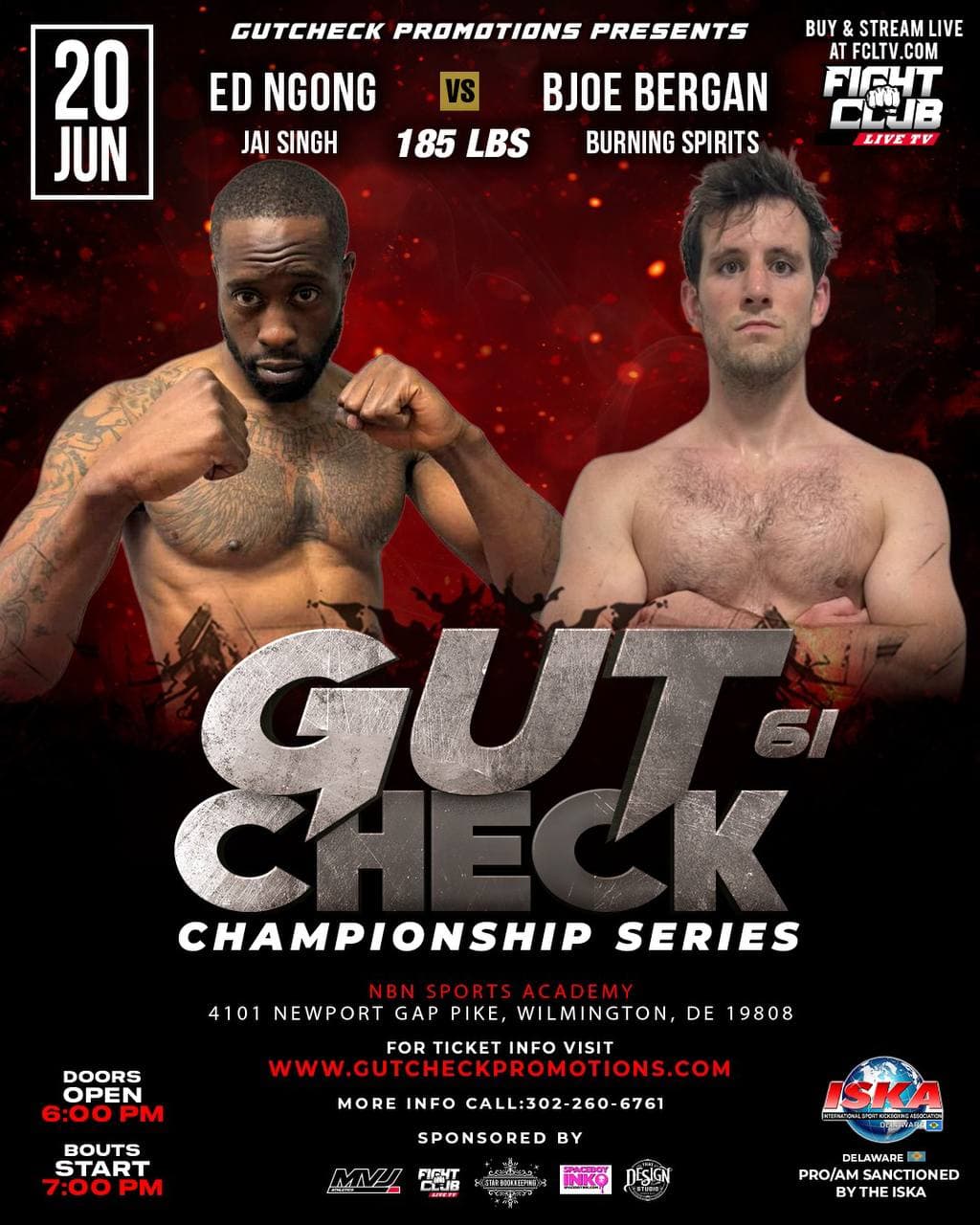 Ed Ngong vs Joe Bergan
